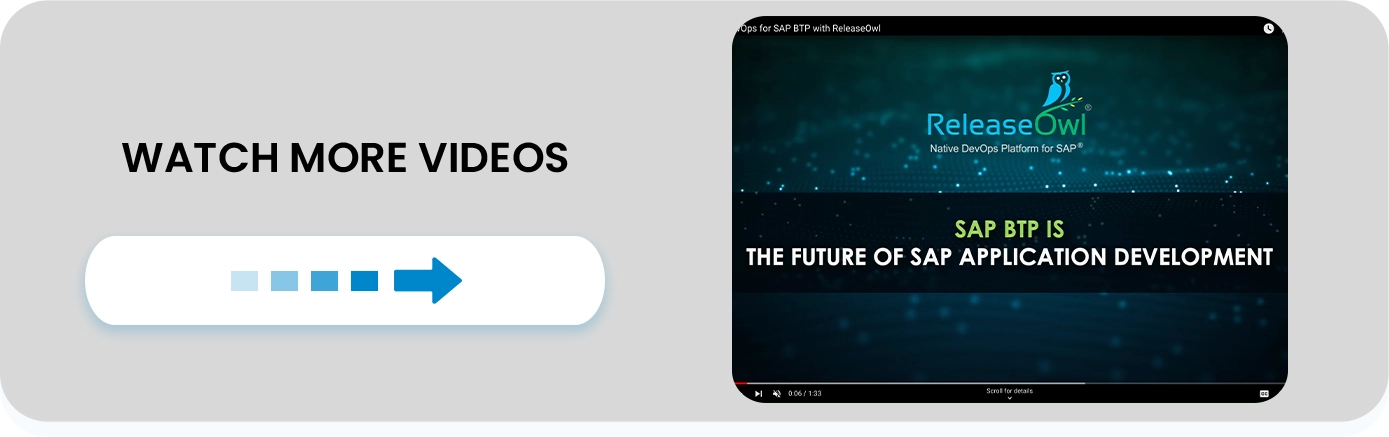 DevOps for SAP BTP DevOps for SAP BTP